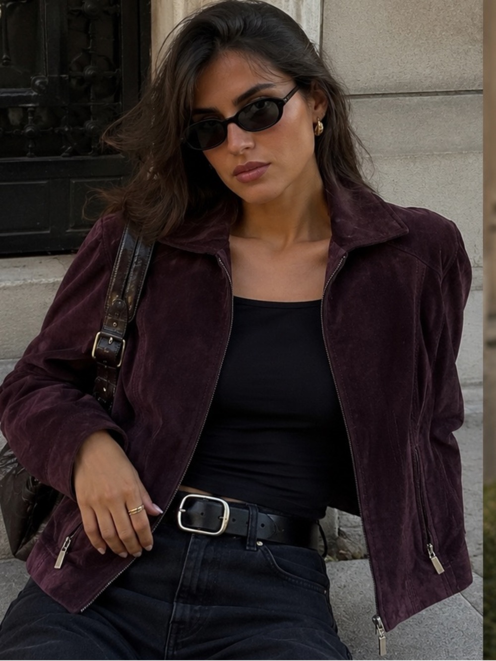Genuine Suede Jacket  (Like New)